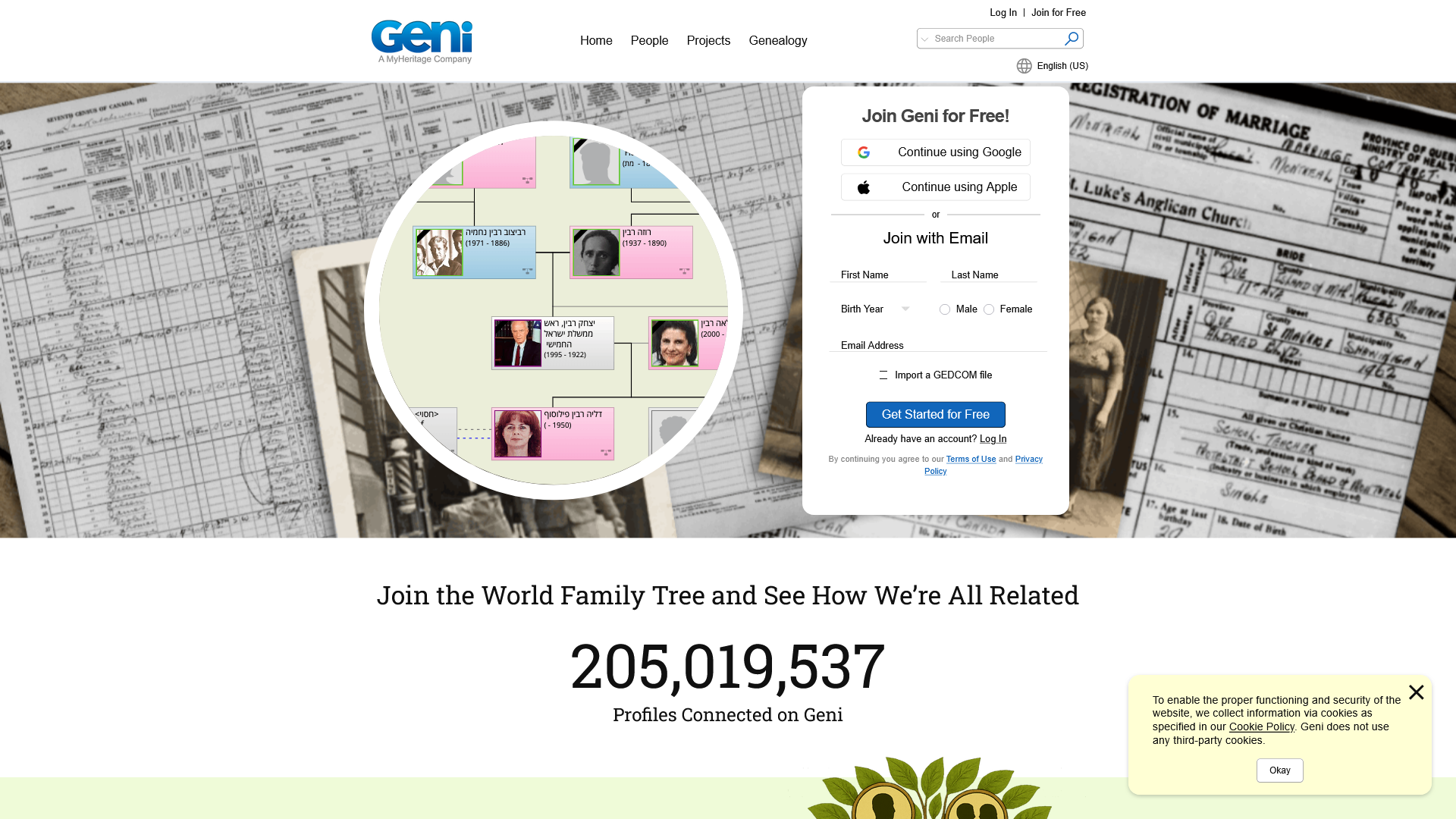 Join the World Family Tree - Geni.com