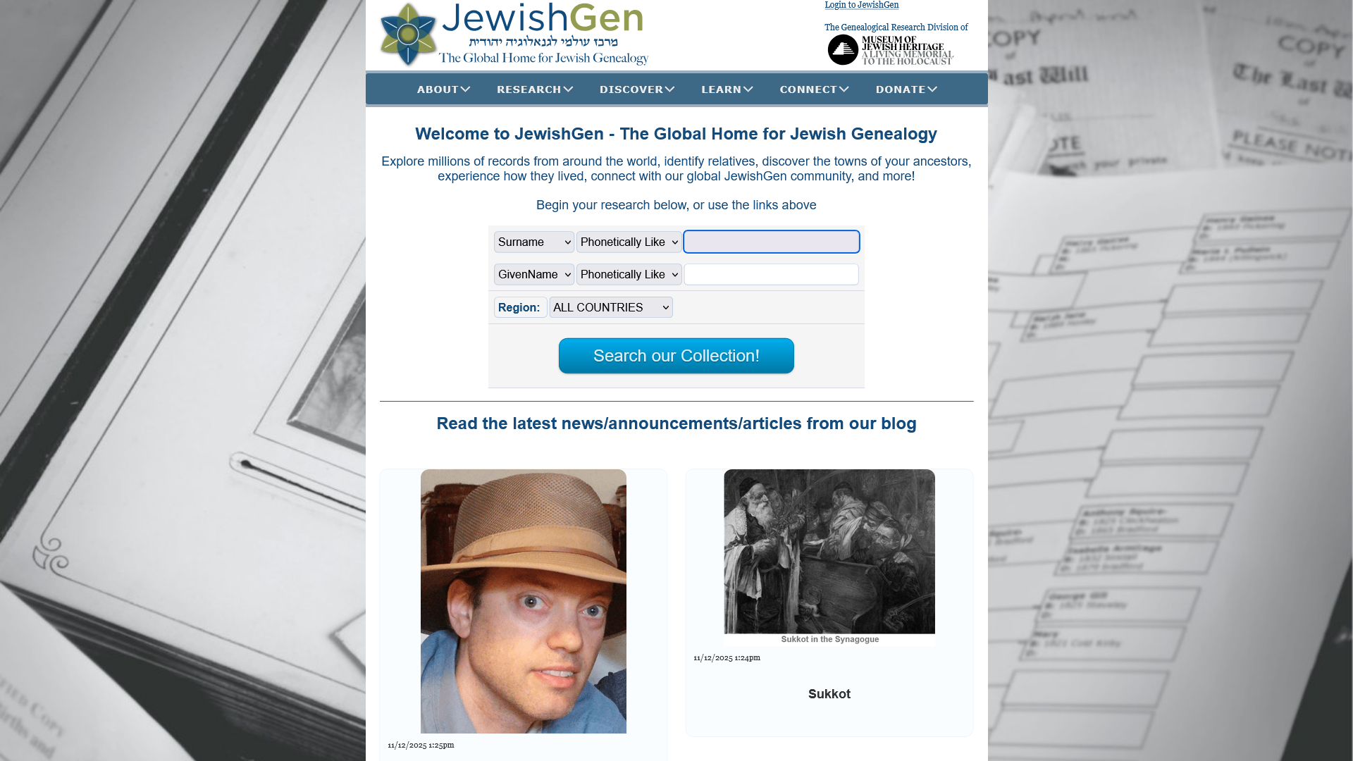 JewishGen - The Home of Jewish Genealogy