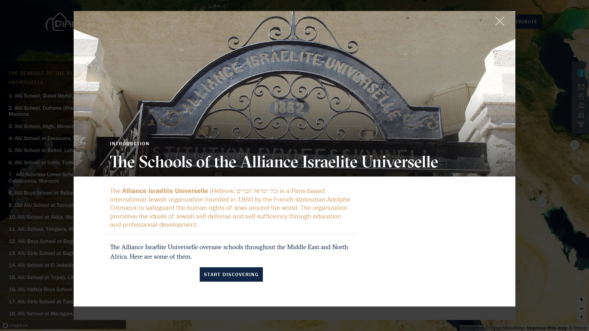 The Schools of the Alliance Israelite Universelle | Diarna