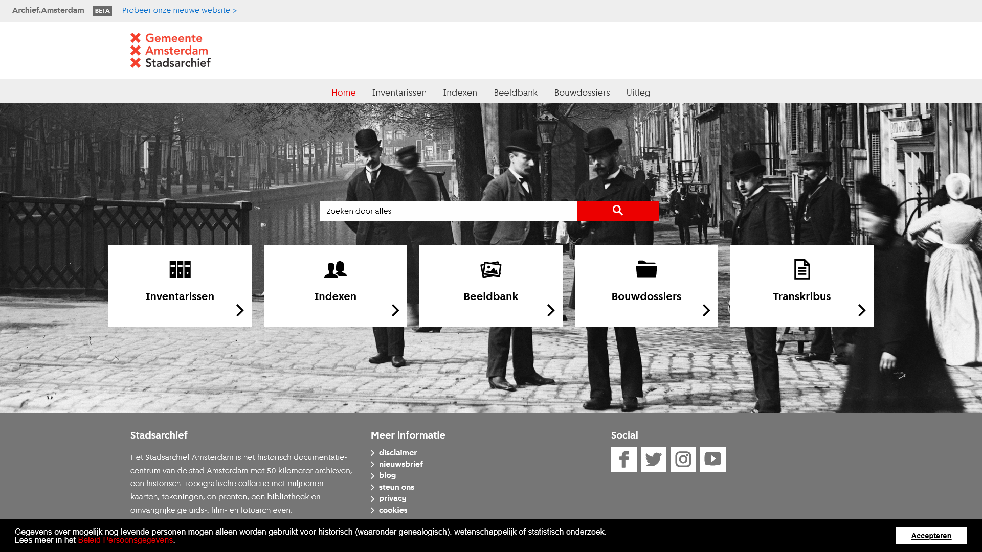 Home - Stadsarchief Amsterdam