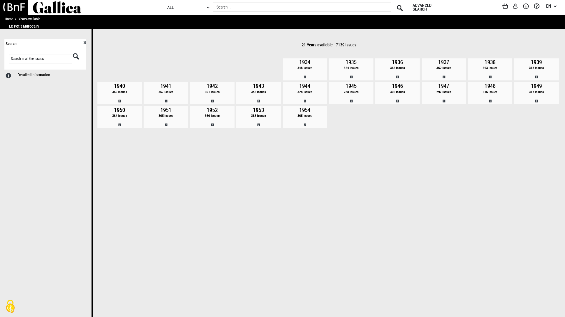 Le Petit Marocain - 21 Years available - Gallica