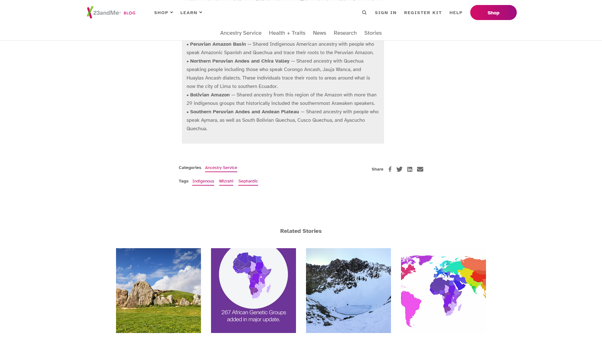 Discovering Your Ancestry: Exploring 58 New Genetic Groups - 23andMe Blog