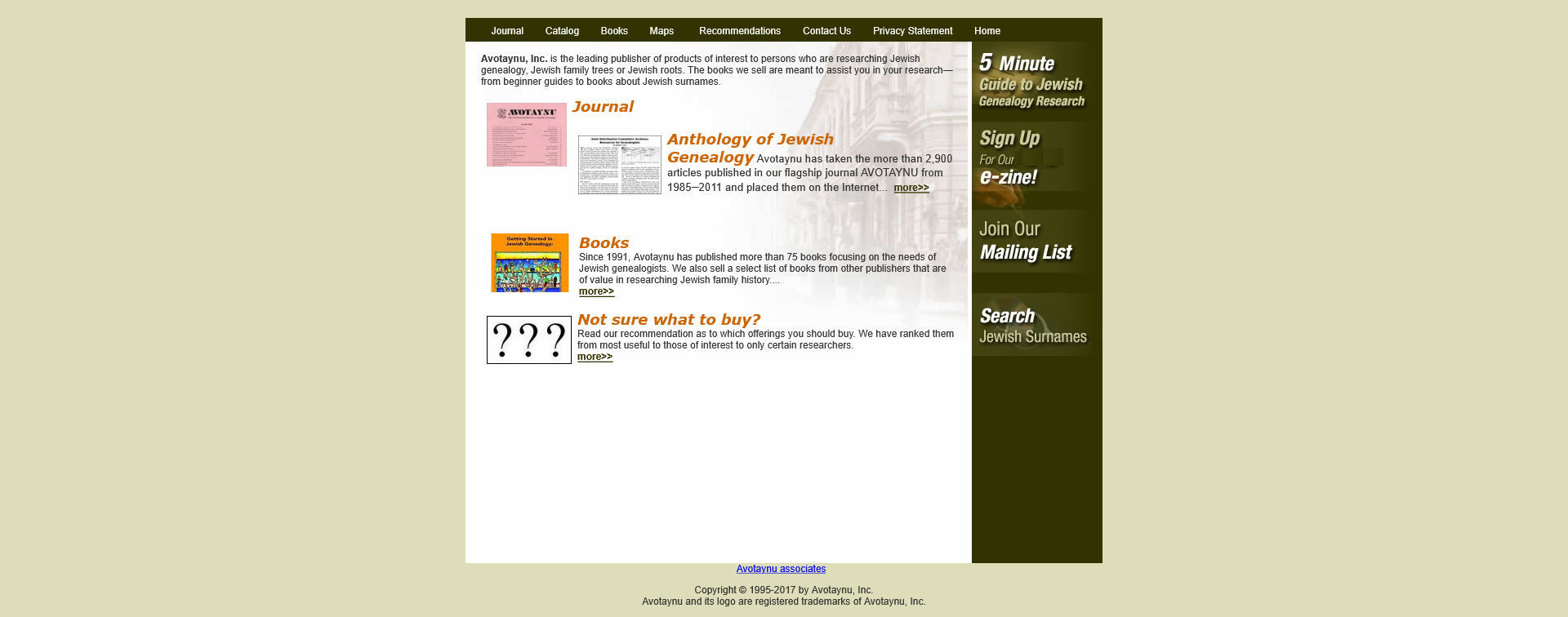 Jewish Genealogy and Avotaynu