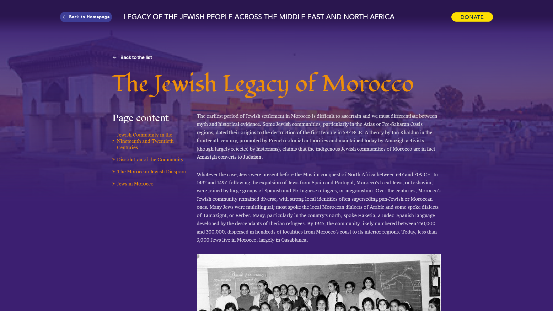 Legacy of Jews in the MENA - World Jewish Congress