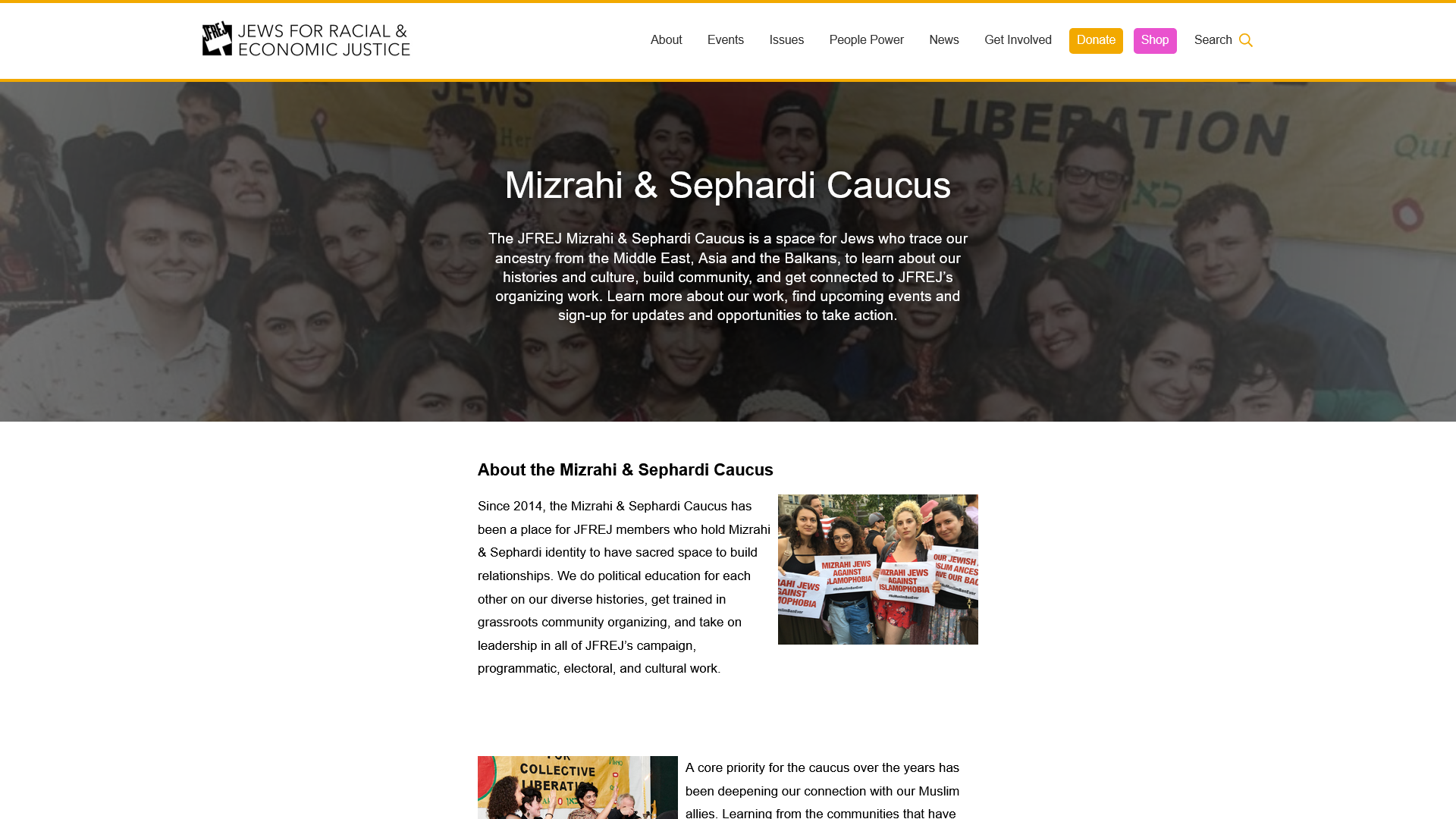 Mizrahi & Sephardi Caucus | Jews For Racial & Economic Justice