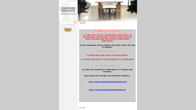 ## Jewish Cemetery Documentation Project of Morocco

This website represents a comprehensive digital