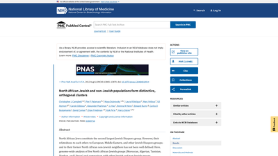 This webpage presents a peer-reviewed research article published in the Proceedings of the National 